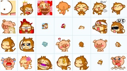 悠嘻猴qq表情包