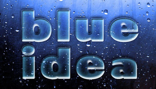 ps文字特效教程之制作玻璃艺术字