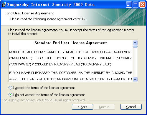 Kaspersky Internet Security 8.0.0.357 Pre TR