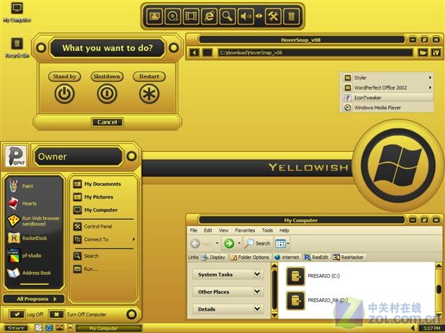 Yellowish for XP