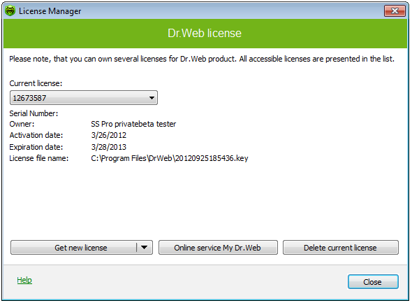 Dr.Web��֩��ɱ������ 8.0.0.11100