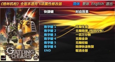 格林机枪修改器