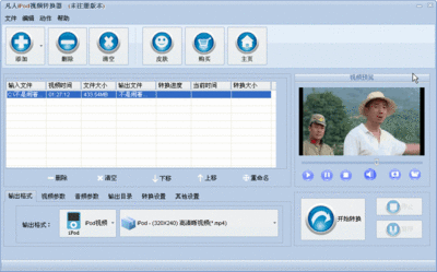 凡人iPod视频转换器12.4.0