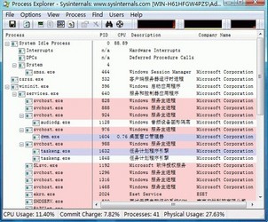 Process Explorer任务管理器16.22