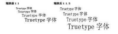  truetype���� 