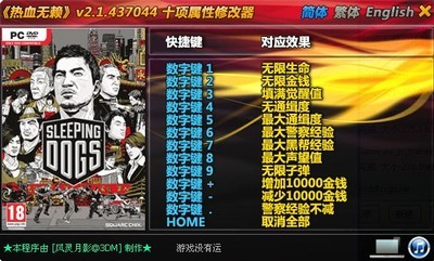 热血无赖修改器