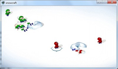 打雪仗游戏