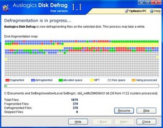 Auslogics Disk Defrag8.0.19