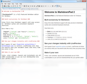 MarkdownPad 2.5