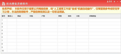 风清扬房讯搜索营销软件