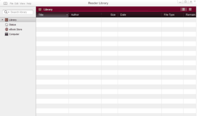 SonyReader