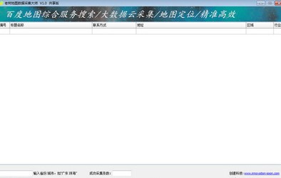 老树大数据采集大师