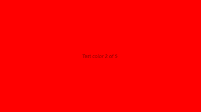 LCDTest液晶坏点检测