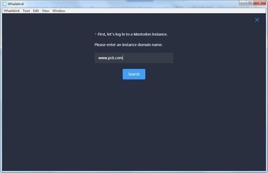 Whalebird聊天软件2.6.2