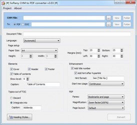 SoftanyCHMtoPDFconverter